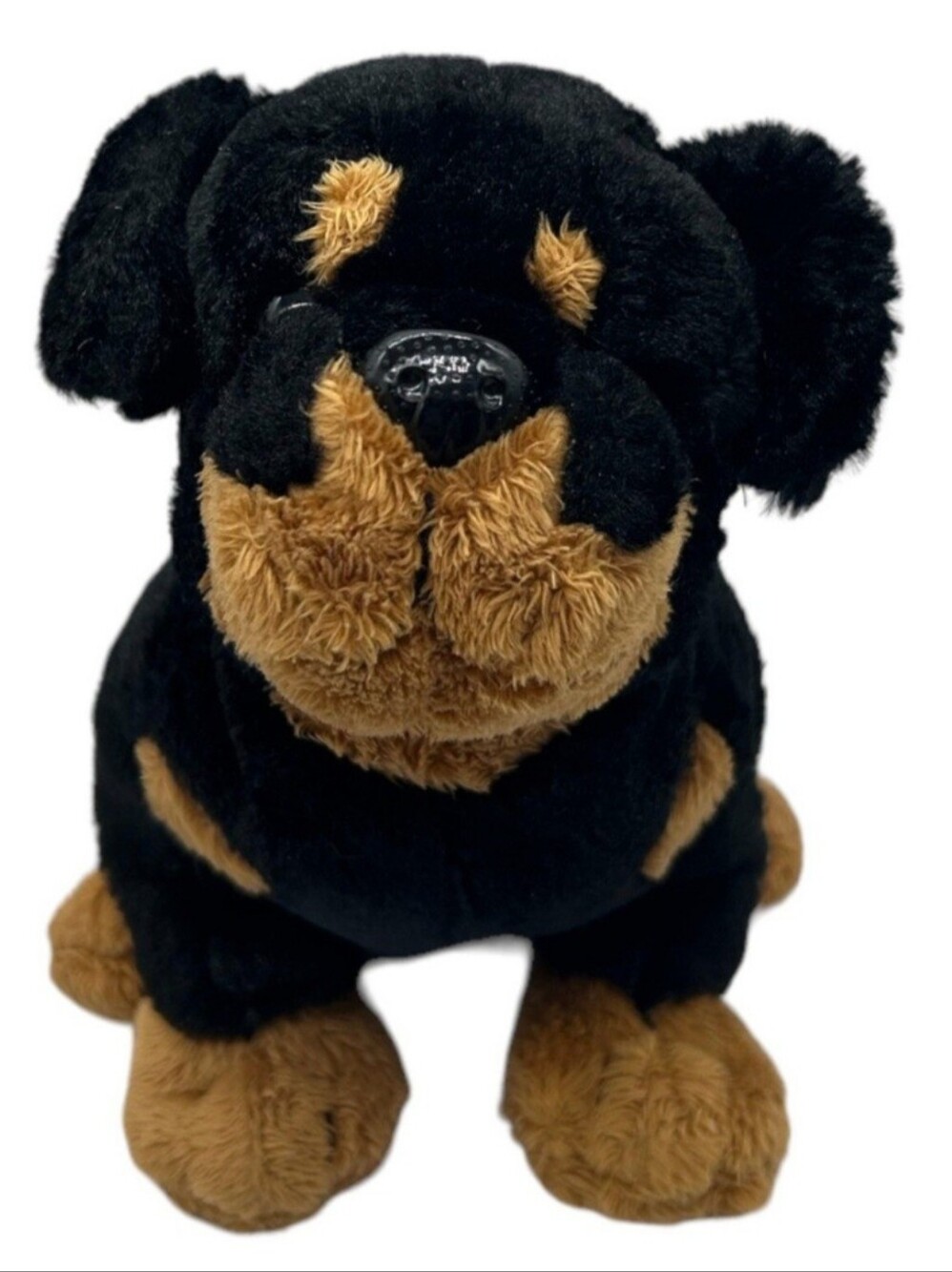 Ganz Webkinz Rottweiler Puppy Dog Plush Toy Stuffed Animal 9” HM183 -CODE:BW064H